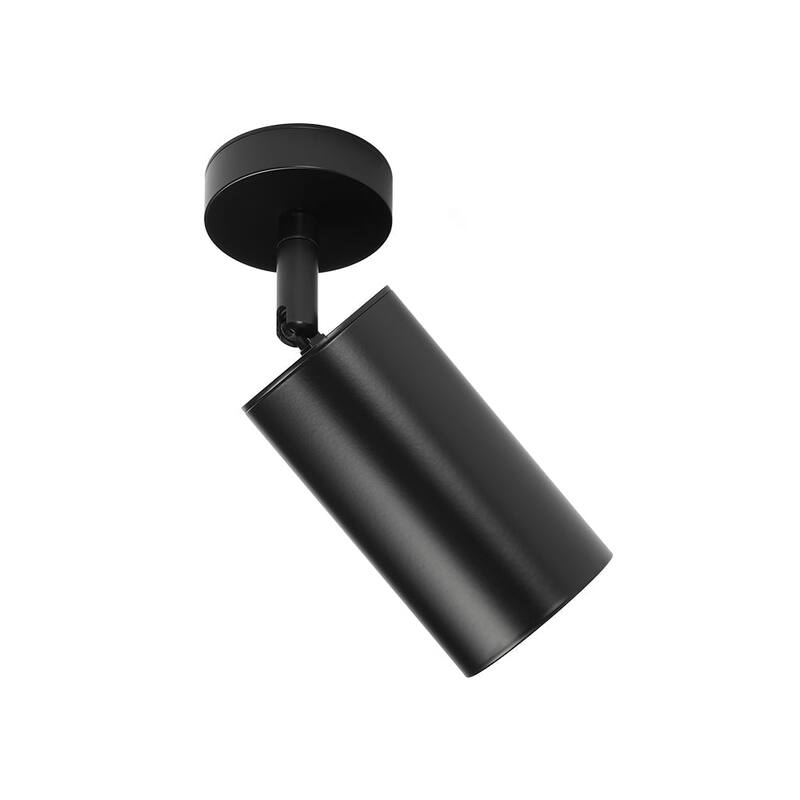 Modern Brass 1-Light Ceiling Spotlight - Adjustable