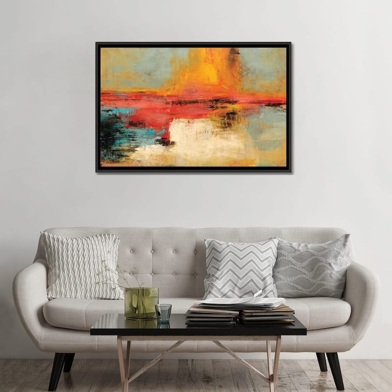 iCanvas "Acertijo" by Nancy Villareal Santos Framed Canvas Print