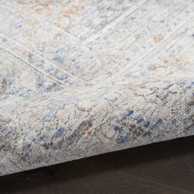 Leja Power Loomed Distressed with Fringe Area Rug By HomeRoots - 8' Runner