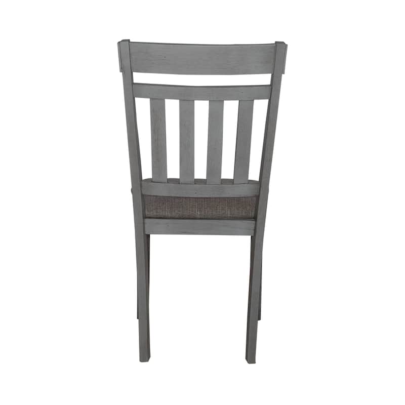 Newport Smokey Grey 5 Piece Trestle Table Set