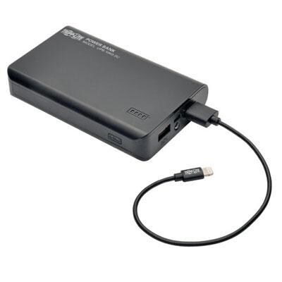 Tripp Lite Portable 10,000Mah Mobile Power Bank Usb Battery Charger, Dual Port (Upb-10K0-2U)