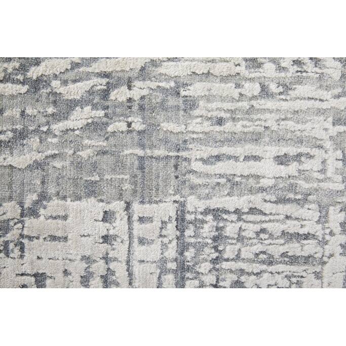 HomeRoots Abstract Casual Rectangle Area Rug - 120.00 in. x 96.00 in. x 0.39 in.