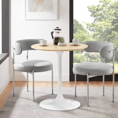 Lippa 28" Dining Table - Oak