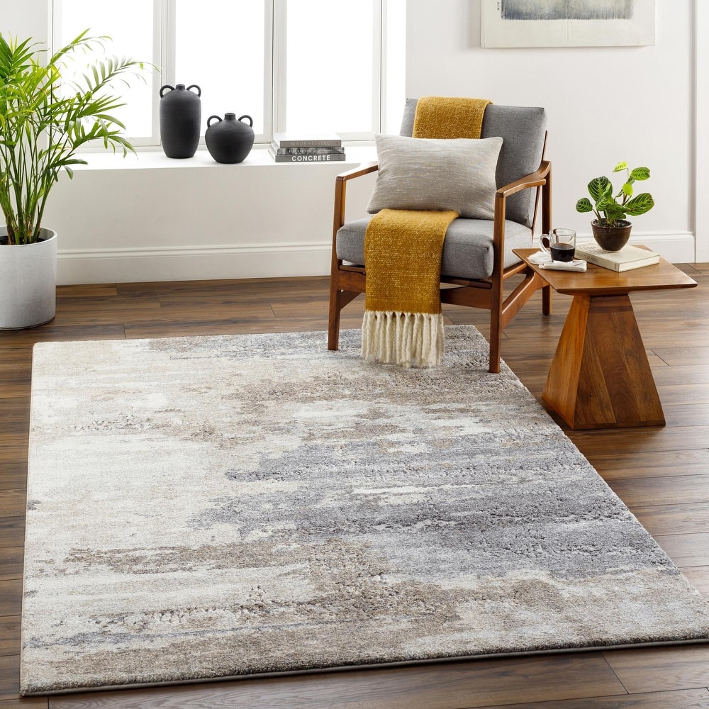 Livabliss Industrial Tuscany Abstract Area Rug
