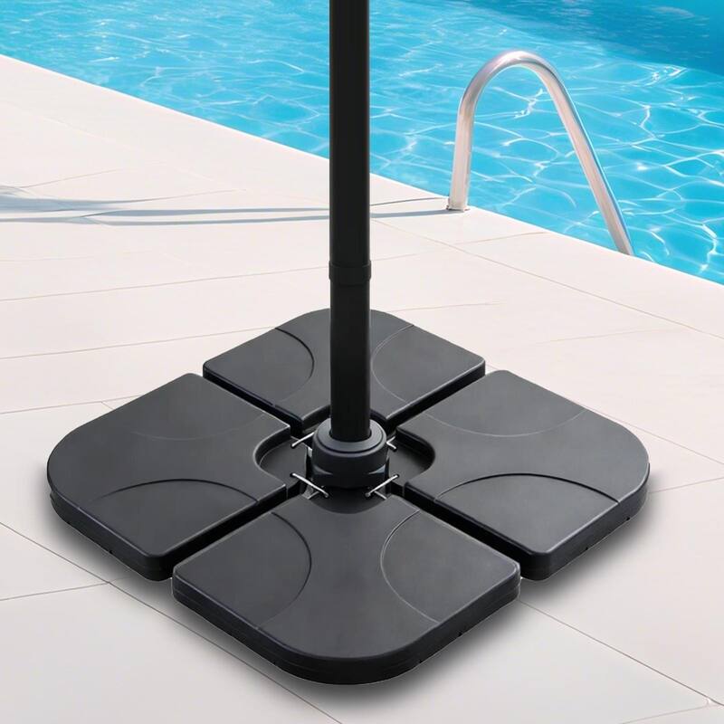 Autlaycil Patio Umbrella Base Water Filled Stand Umbrella Holder