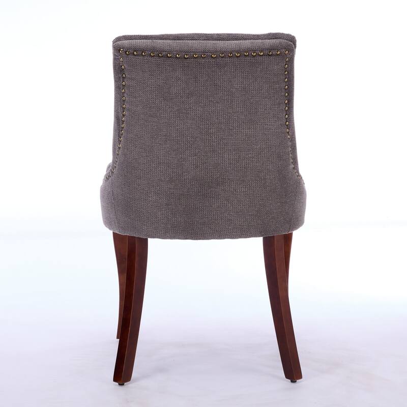 Modern Double-layer Dining Chairs Set of 4