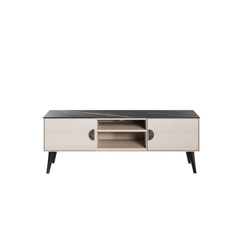 Manhattan Comfort Haley 55.10" Mid-Century Modern TV Stand