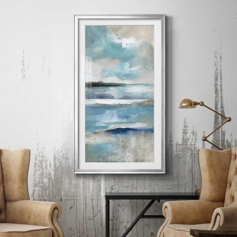 Distant Drama I Premium Framed Print - Ready to Hang