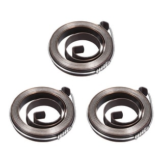 MroMax 2Pcs Drill Press Spring, 0.03 x 0.31 x 60.63 Quill Spring Feed Return Coil Spring Assembly, 0.7 x 8 x 1540mm Drill Press Spring Spring Steel Chemical Blackening Finish in Kenya