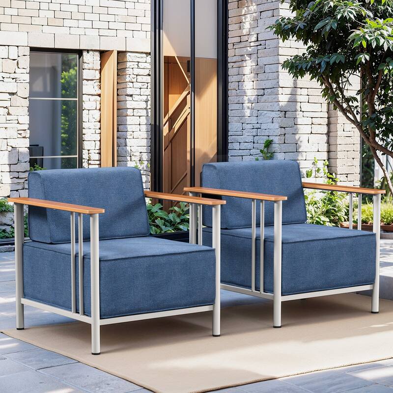 Pocassy 8PCS Sofa Chair Table with Ottoman