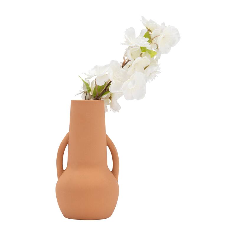 Decorative Ceramic Vase with Handles