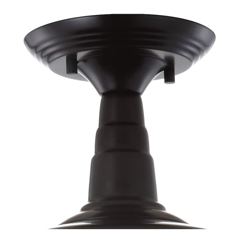 Georgia 10.2" Metal LED Semi-Flush Mount, by JONATHAN Y - 10.2'