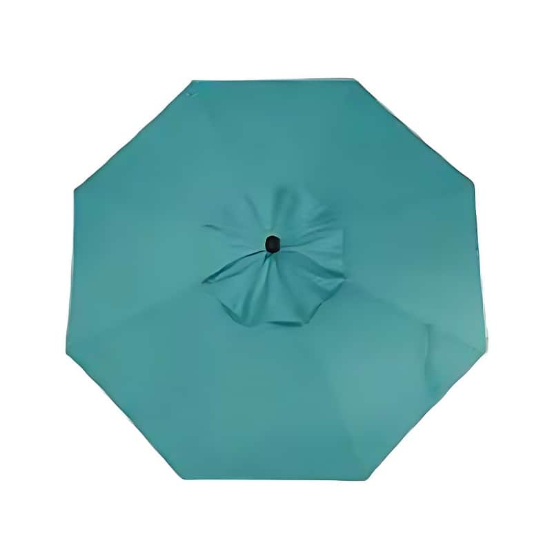 hampton bay 9 ft steel patio umbrella in periwinkle ABCCANOPY 9FT Scalloped Table Market Umbrella, Blue the umbrella features a crank and tilt mechanism Hampton Bay 9 ft. Aluminum