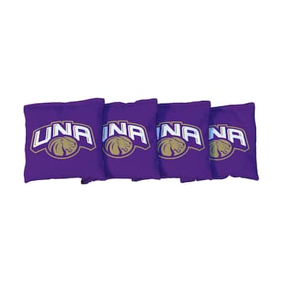North Alabama Lions Purple Cornhole Bags