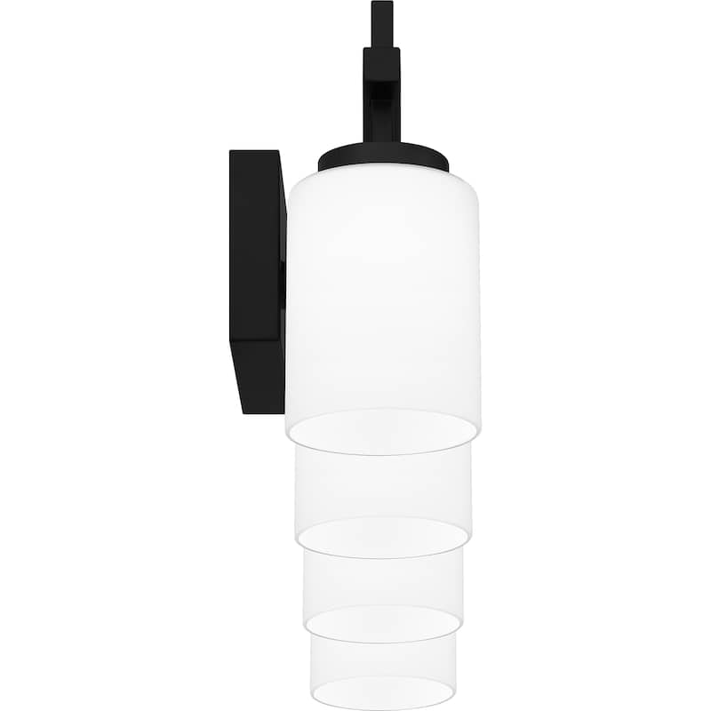 Wilburn 4-Light Integrated LED Matte Black Vanity Light