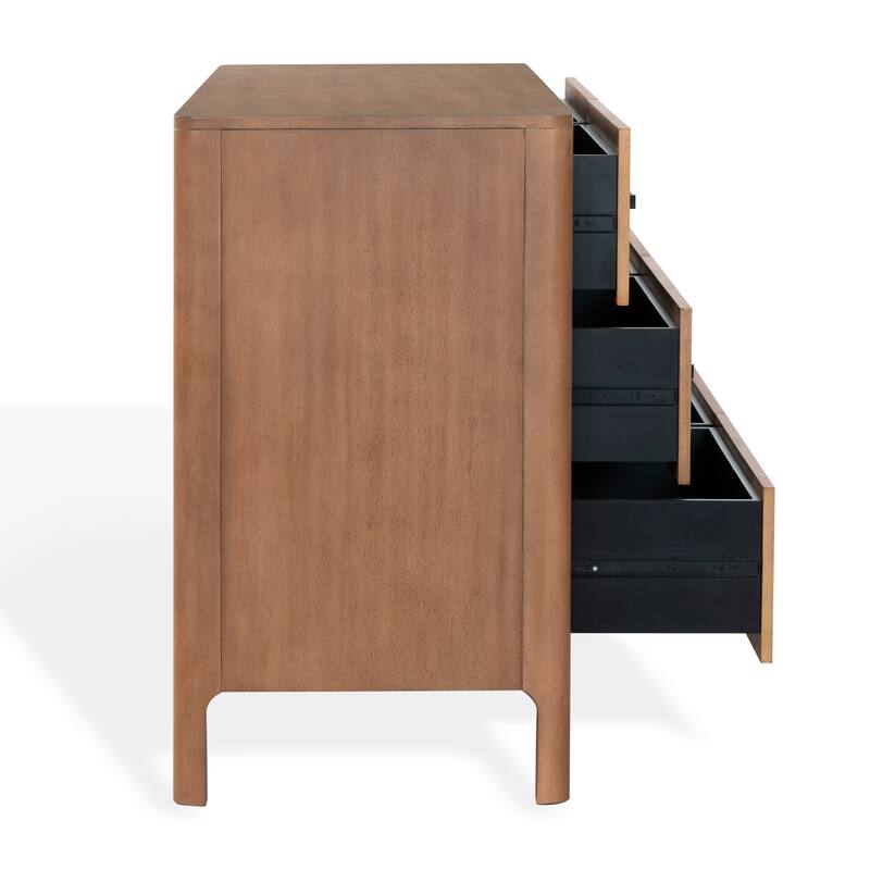 SAFAVIEH Couture Abbiava 6-Drawer Wood Dresser