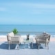 preview thumbnail 15 of 28, SAFAVIEH Outdoor Torsla 4-Piece Rope Patio Set