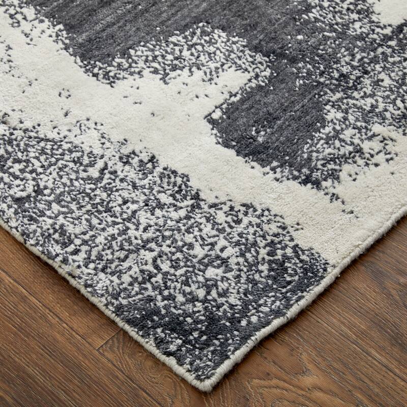 Grand Bazaar Eshwar Hand Woven Abstract Modern Area Rug