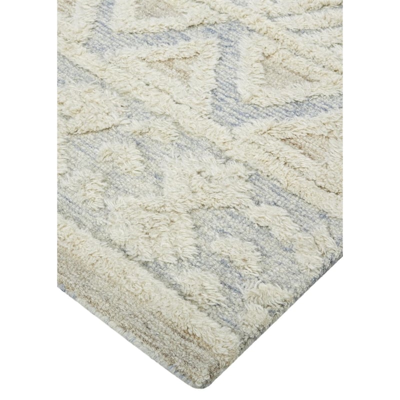 Grand Bazaar Elika Hand Tufted Geometric Traditional Area Rug