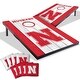 preview thumbnail 1 of 5, Nebraska Cornhuskers NCAA Compact 2x3 Tailgate Cornhole Board Set Include Carrying Case
