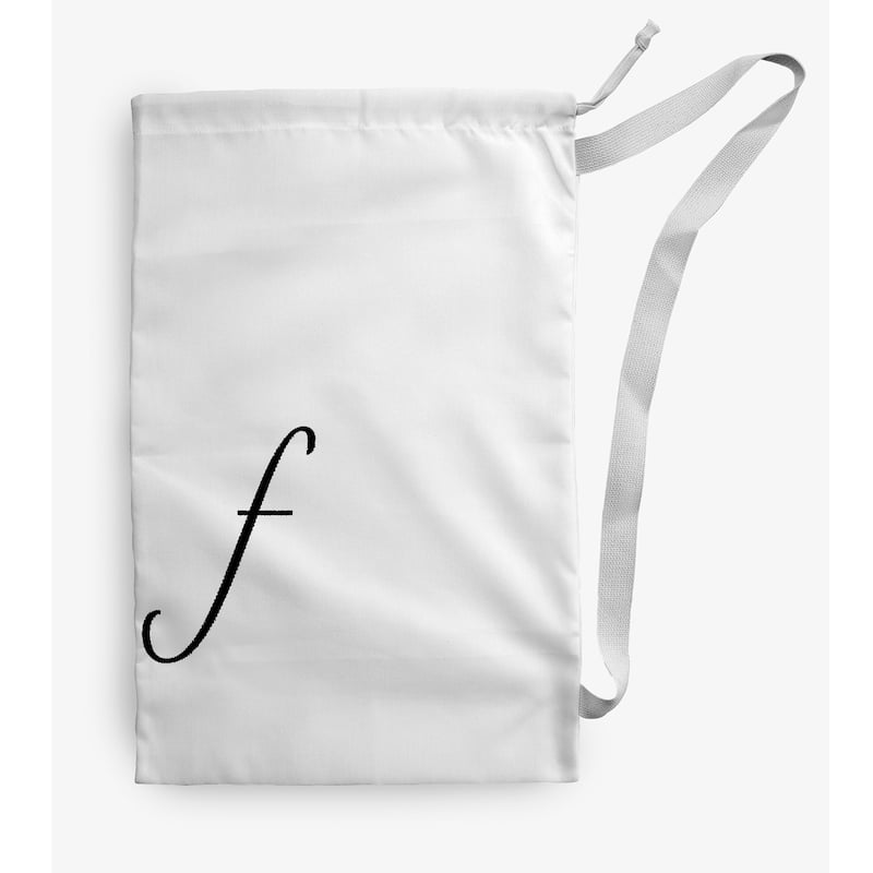 Modern Monogram Laundry Bag - 18" x 29"