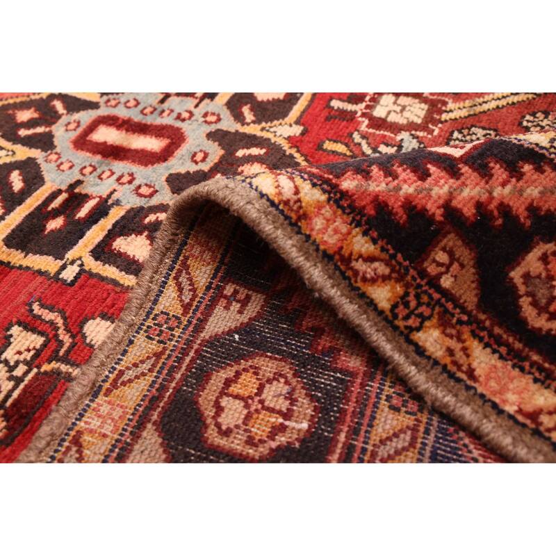 ECARPETGALLERY Hand-knotted Konya Anatolian Red Wool Rug - 4'2 x 8'0