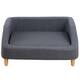 Rectangle Pet Sofa Bed With Movable Cushion