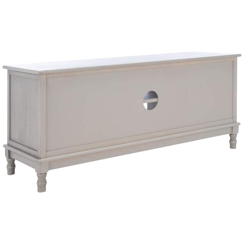 SAFAVIEH Magnolia 2-Door 2-Shelf Storage TV Media Stand - 47.3" W x 15.8" L x 20" H
