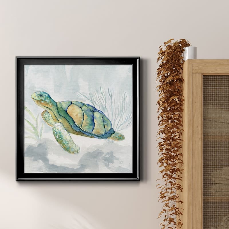 Jungle Tiger-Framed Canvas - Ready to Hang