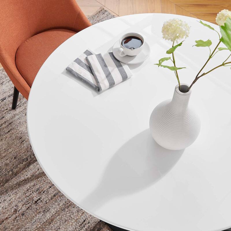 Lippa 36" Round Wood Dining Table - N/A