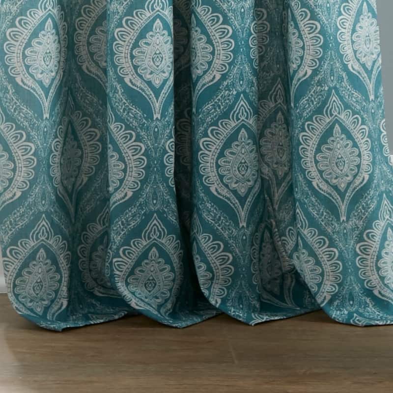 Nanshing Naomi Sheer Rod Pocket Single Curtain Panel - 50 x 84"