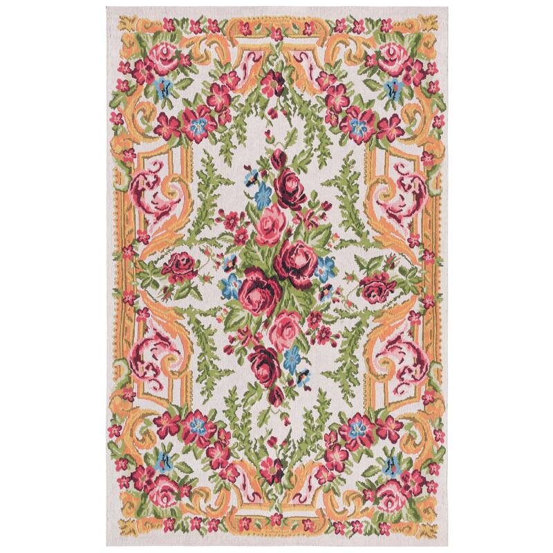 SAFAVIEH Classic Vintage Boho Renstine Oriental Cotton Rug