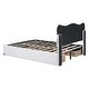 preview thumbnail 16 of 14, Queen Size PU Leather Upholstered Platform Bed with 4 Drawers