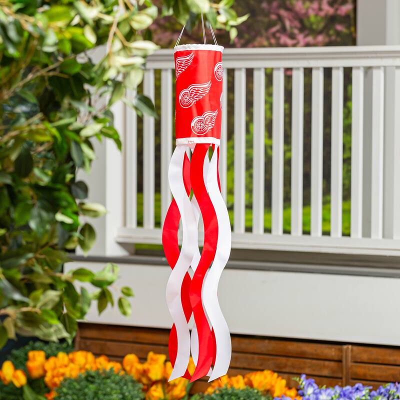 40" NHL Team Sublimated Fabric Windsock - Red Wings
