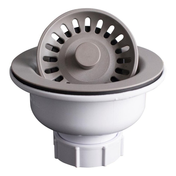 Karran Kitchen Sink Basket Strainer in Black. Opens flyout.