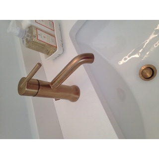 Delta Trinsic Single Handle Champagne Bronze Bathroom