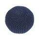 preview thumbnail 47 of 62, Moro Handcrafted Modern Cotton Pouf by Christopher Knight Home