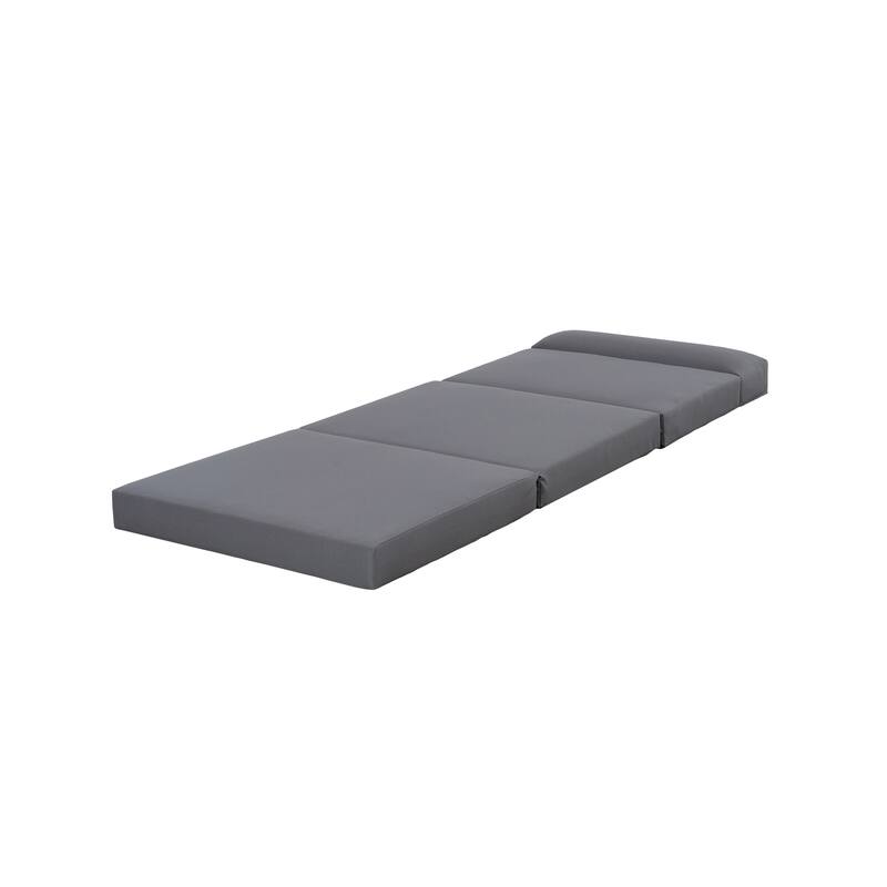 Christopher Knight Home - Modern Indoor/Outdoor Acacia Wood 4-Fold Adjustable Chaise Lounge with Water-Resistant Cushion