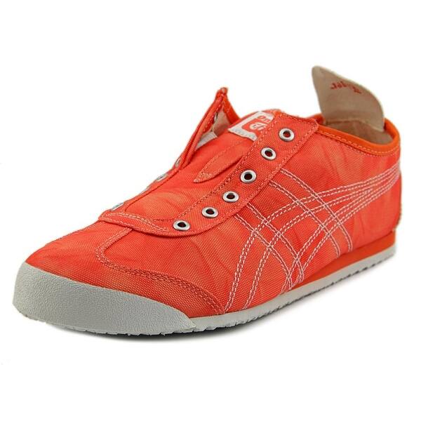Shop Onitsuka Tiger By Asics Mexico 66 Slip On Women Orange White Sneakers Shoes Overstock