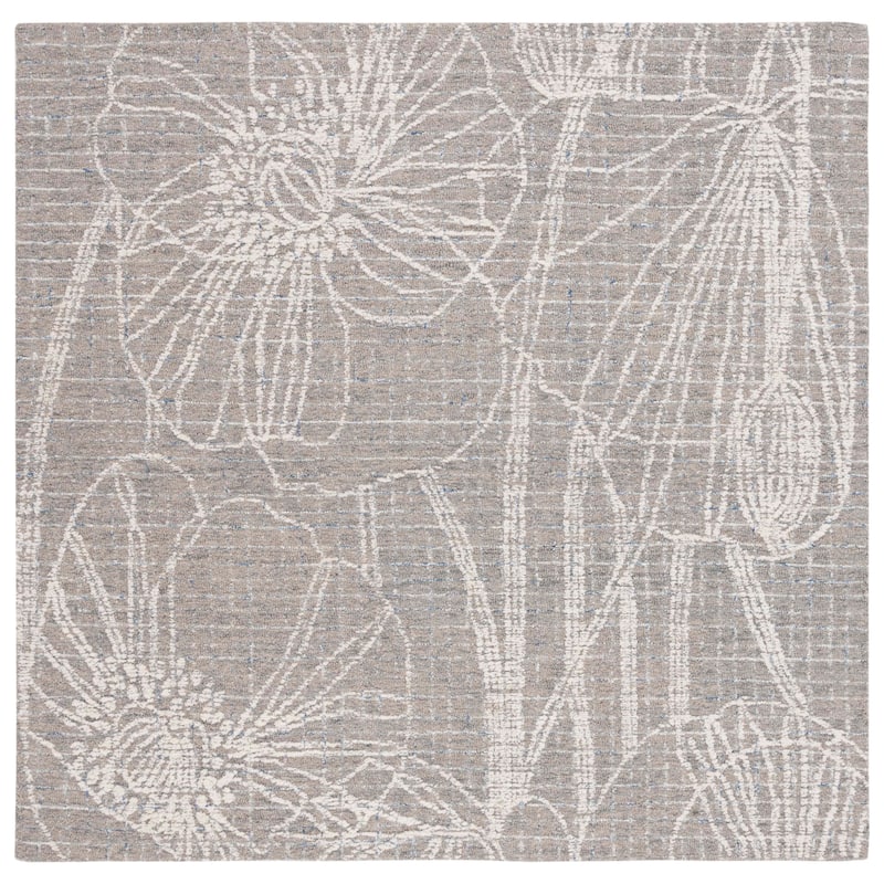 SAFAVIEH Handmade Metro Aldegonda Modern Floral Wool Rug