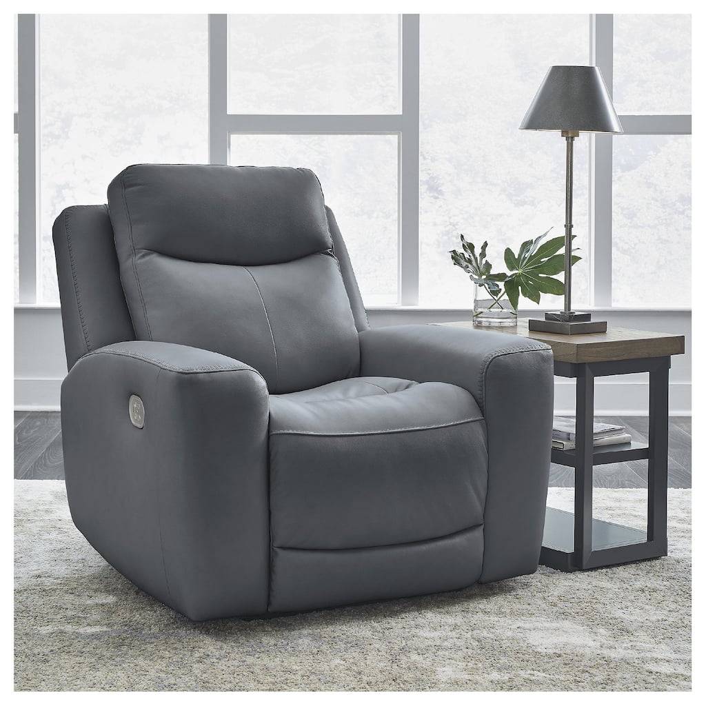 Signature Design by Ashley Mindanao Steel Power Recliner