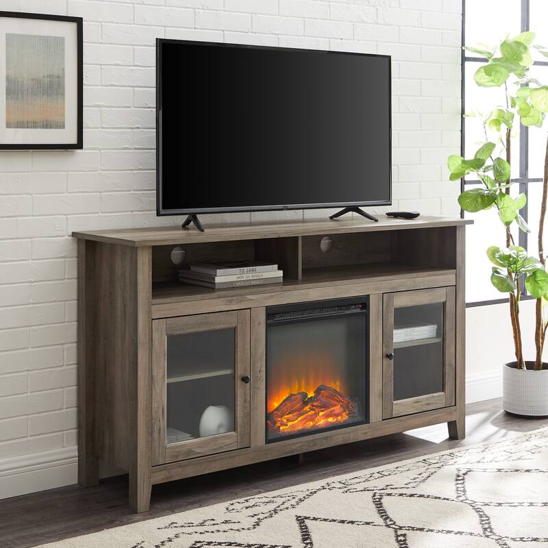 Middlebrook 58-inch 2-Door Highboy Fireplace TV Stand