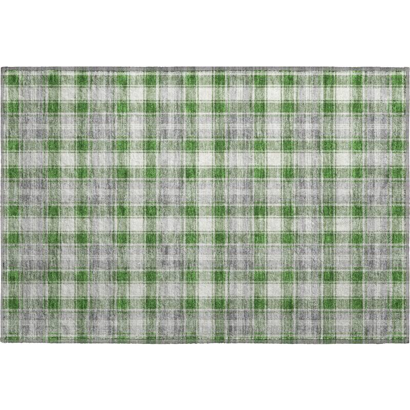 Premium Washable Super Soft Christmas Plaid Mayfield Rug