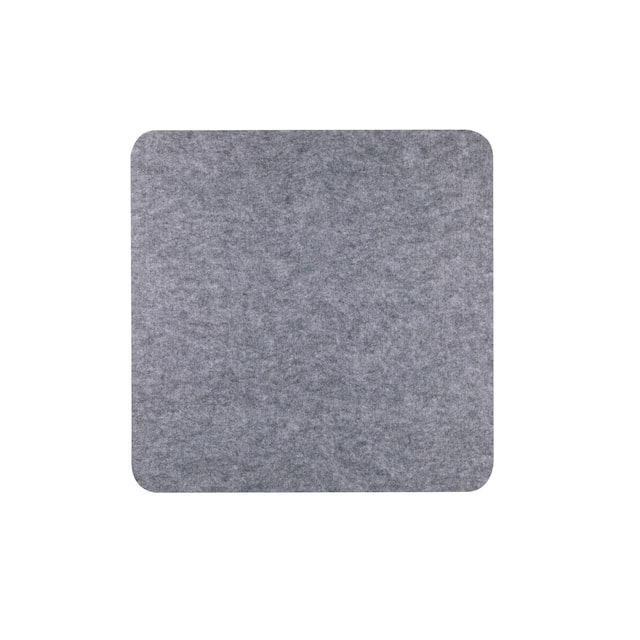 Lumeah Sound Dampening Pinnable Tile Panel, 11.5"H x 11.5" W, 12 Pack - Grey
