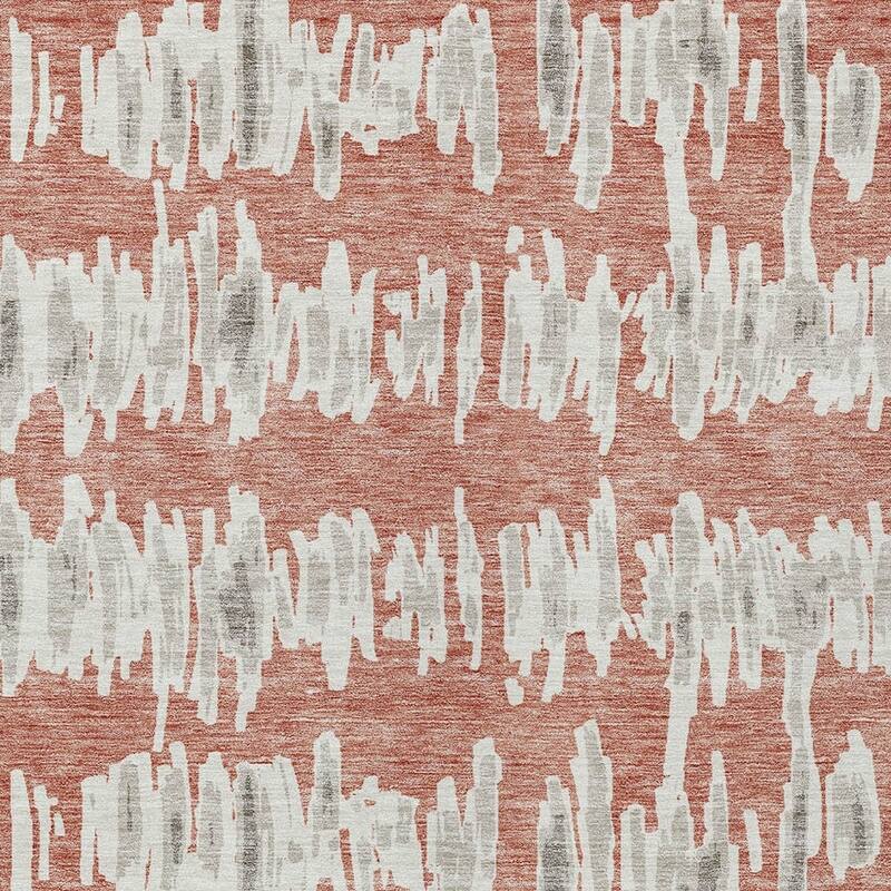 HomeRoots Striped Transitional Rectangle Outdoor Rug