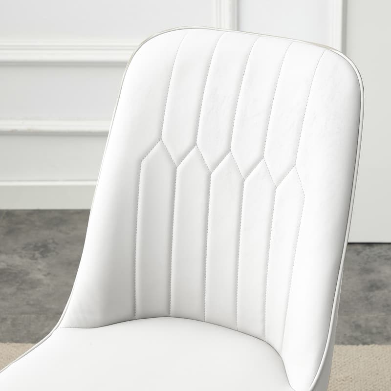 Modern PU Leather Dining Chair ,Set of 4