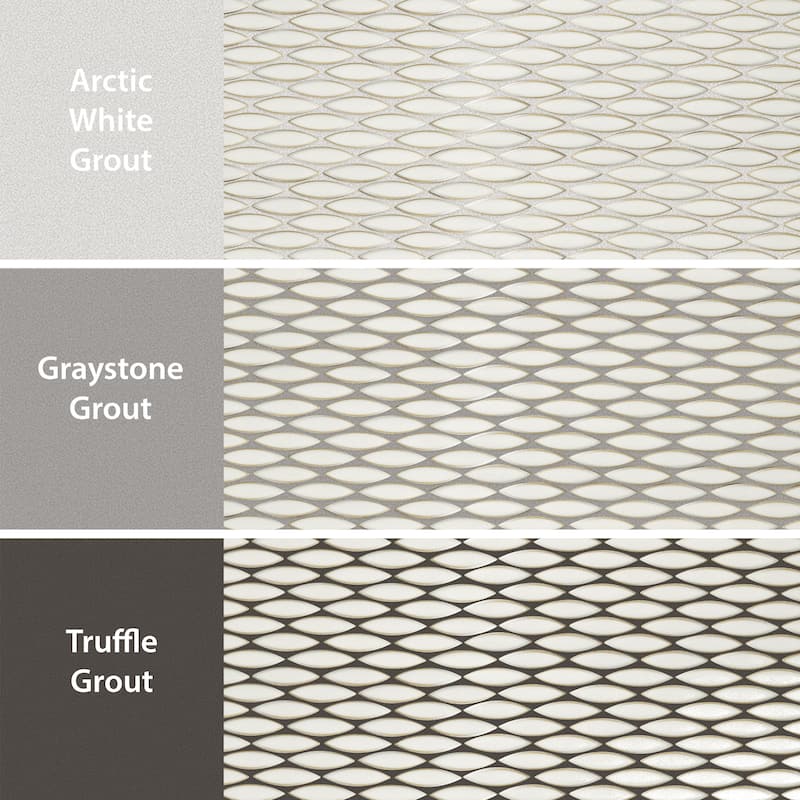 Merola Tile Pescado Honed Snowcap White 12" x 12-1/2" Porcelain Floor and Wall Tile