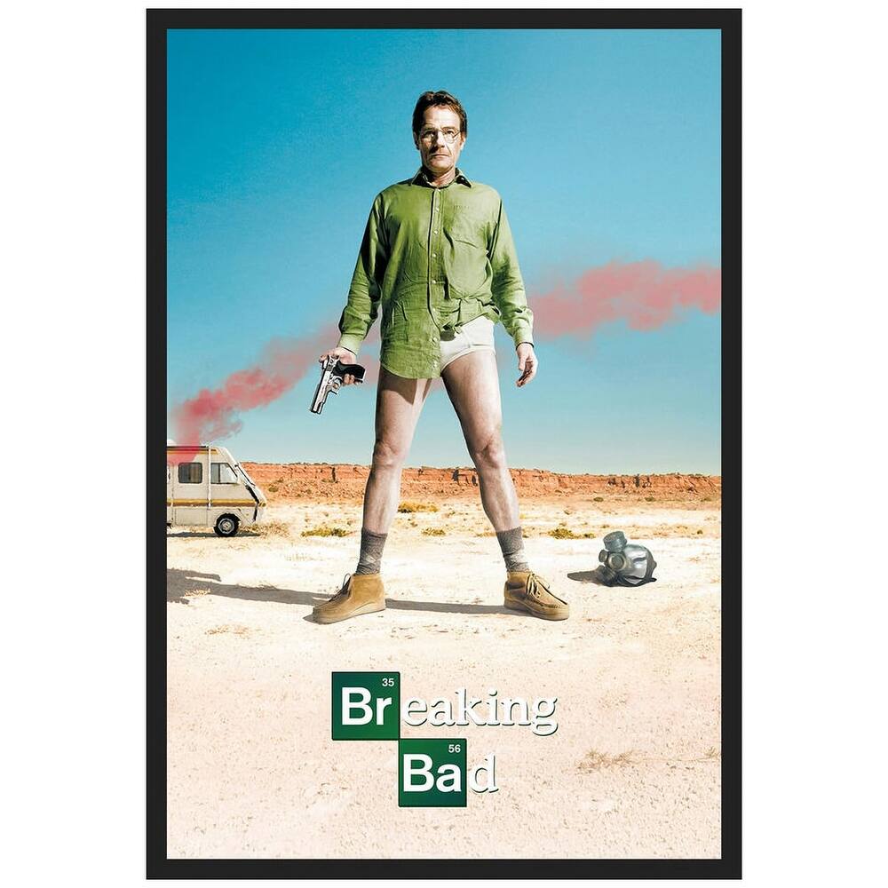 Enhance your surroundings with Breaking Bad Framed Poster - 24 x 36 Inch