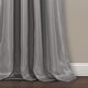 preview thumbnail 69 of 97, Silver Orchid Page Two-tone Faux Silk Single Curtain Panel