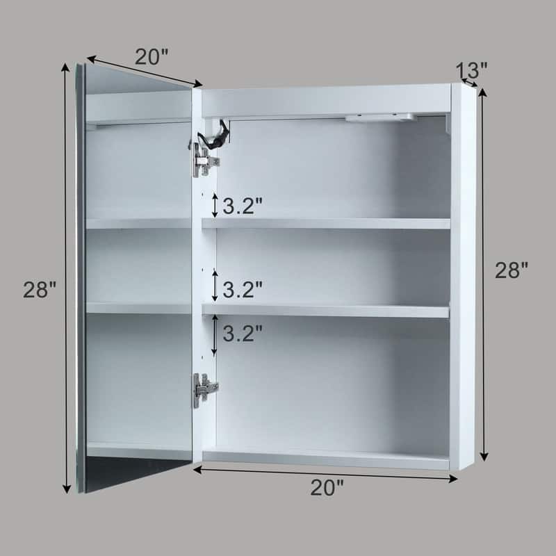 FCH Bathroom Wall Cabinet with Mirror